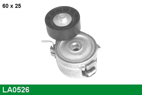 LUCAS LA0526: Pingutusrull, soonrihm Ø: 60mm, Ø: 60mm
