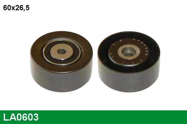 LUCAS LA0603: Seade- / juhtrull, soonrihm Ø: 60mm