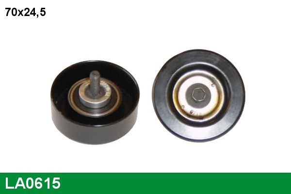 LUCAS LA0615: Seade- / juhtrull, soonrihm Ø: 70mm
