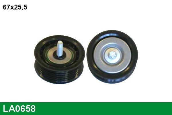 LUCAS LA0658: Seade- / juhtrull, soonrihm Ø: 67mm