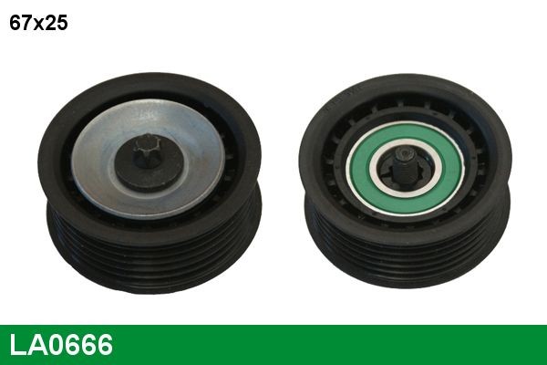 LUCAS LA0666: Seade- / juhtrull, soonrihm Ø: 67mm