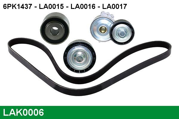 LUCAS LAK0006: Soonrihmakomplekt