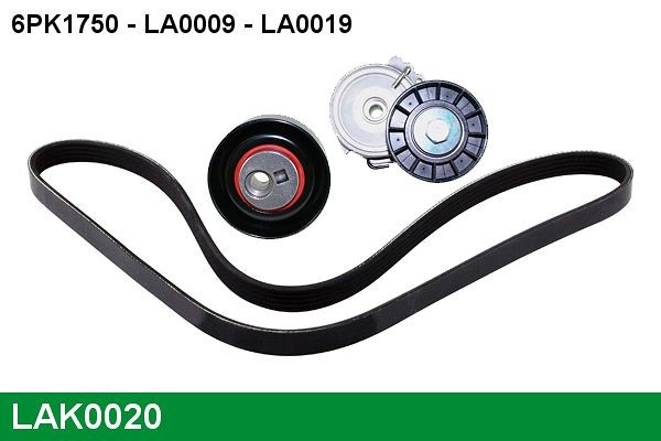 LUCAS LAK0020: Soonrihmakomplekt