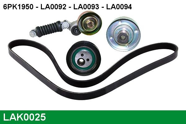 LUCAS LAK0025: Soonrihmakomplekt