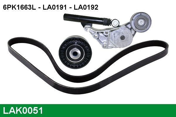 LUCAS LAK0051: Soonrihmakomplekt