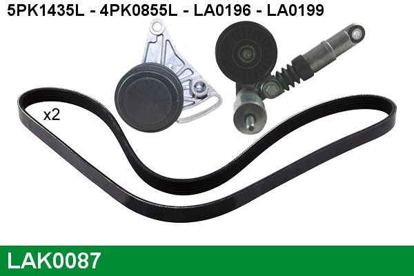 LUCAS LAK0087: Soonrihmakomplekt