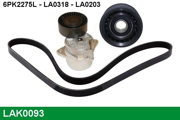 LUCAS LAK0093: Soonrihmakomplekt