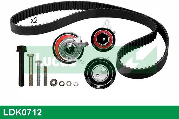 LUCAS LDK0712: Kamremssats Kuggar: 81