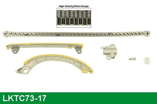 LUCAS LKTC73-17: Kit de chaîne de distribution supérieur, sans joints, sans roue dentée