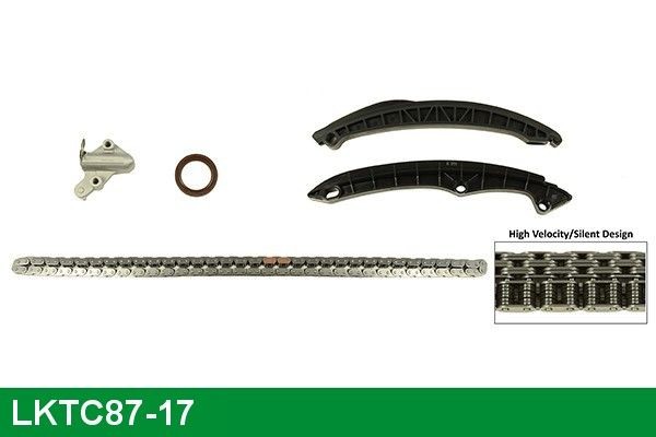 LUCAS LKTC87-17: Kit de cadena de distribución arriba, con juntas, sin rueda dentada
