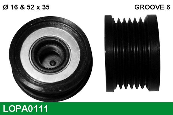 LUCAS LOPA0111: Sistem roata libera, generator