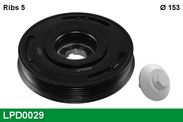 LUCAS LPD0029: Rihmaratas, väntvõll