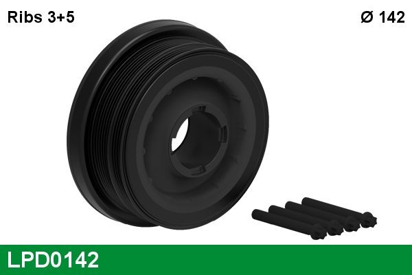 LUCAS LPD0142: Rihmaratas, väntvõll