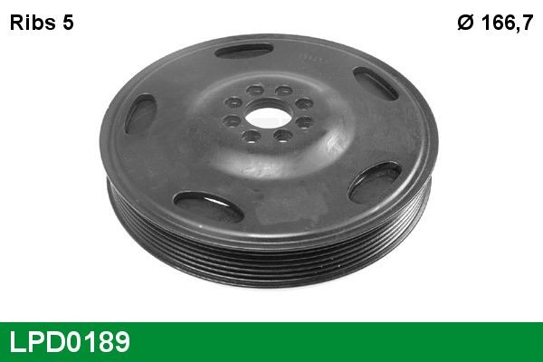 LUCAS LPD0189: Fulie curea, arbore cotit