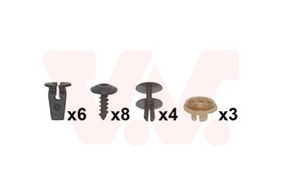 VAN WEZEL 5827796: Set montaj, aripa laterala