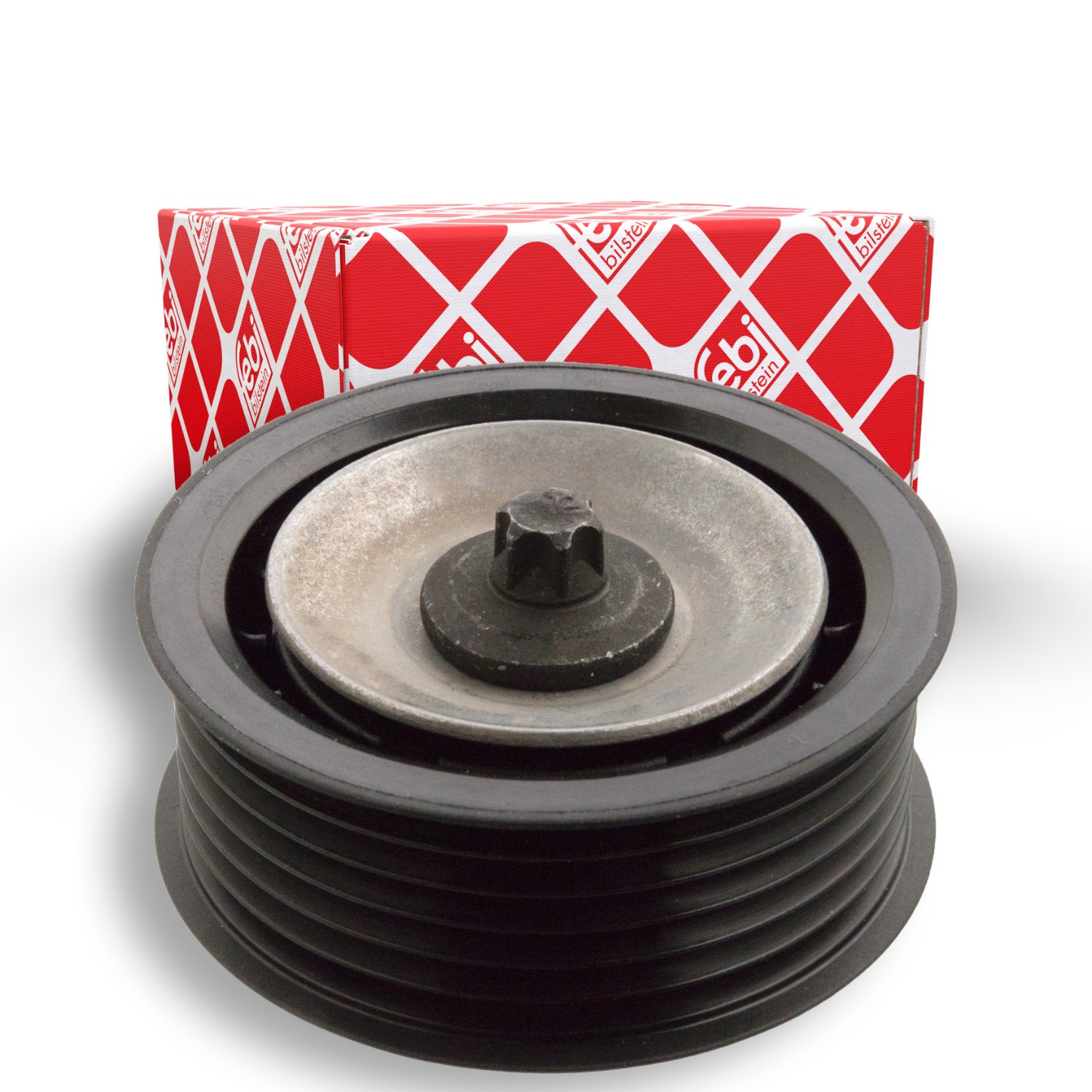 FEBI BILSTEIN 104075: Seade- / juhtrull, soonrihm Ø: 62,5mm, Ø: 62,5mm, koos kruviga