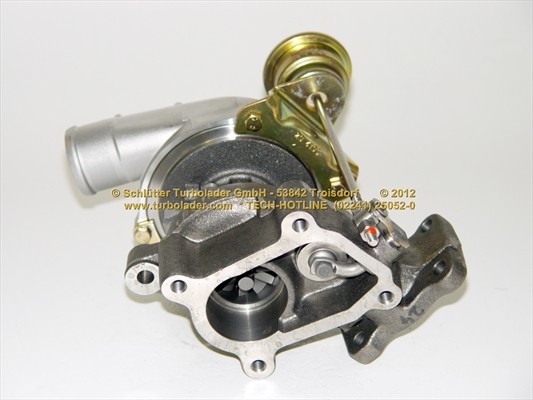 SCHLÜTTER TURBOLADER 172-08062EOL: Turbod ilma paigaldus-/kinnitusmaterjalita, END of LIFE Turbocharger - Original BorgWarner Reman