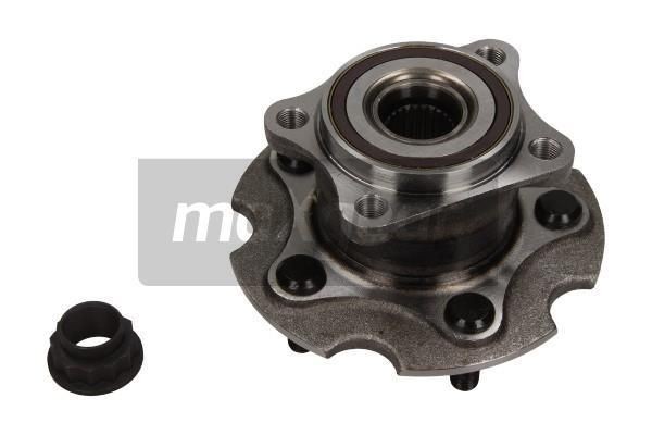 MAXGEAR 33-0913: Set rulment roata puntea spate, cu senzor ABS integrat