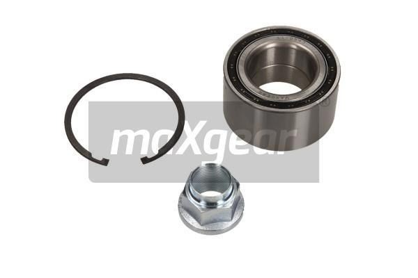 MAXGEAR 33-0943: Rattalaagrikomplekt Esisild, koos integreeritud ABS-anduriga