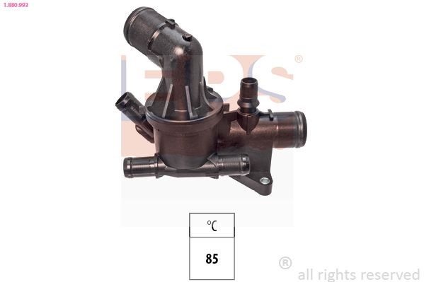 EPS 1.880.993: Termostatas, aušinimo skystis Made in Italy - OE Equivalent 85°C