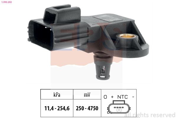EPS 1.993.202: Andur, kompressorirõhk Made in Italy - OE Equivalent