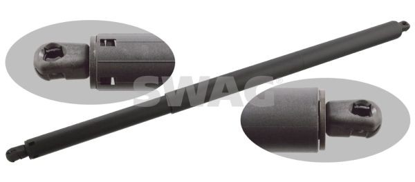 SWAG 10 10 3853: Gāzes atspere, Bagāžas / Kravas nodalījuma vāks aizmugurē labajā pusē, 696,5mm
