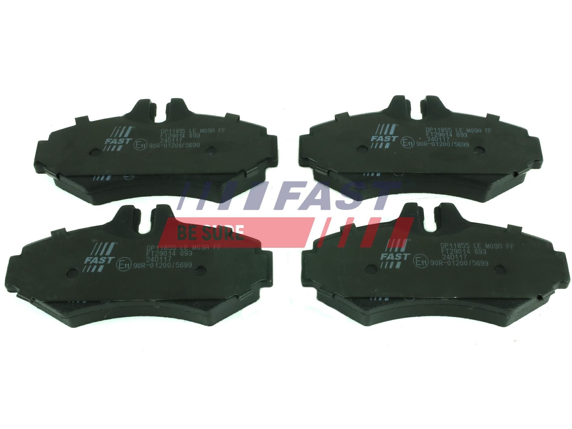 FAST FT29014: Piduriklotsid Tagasild