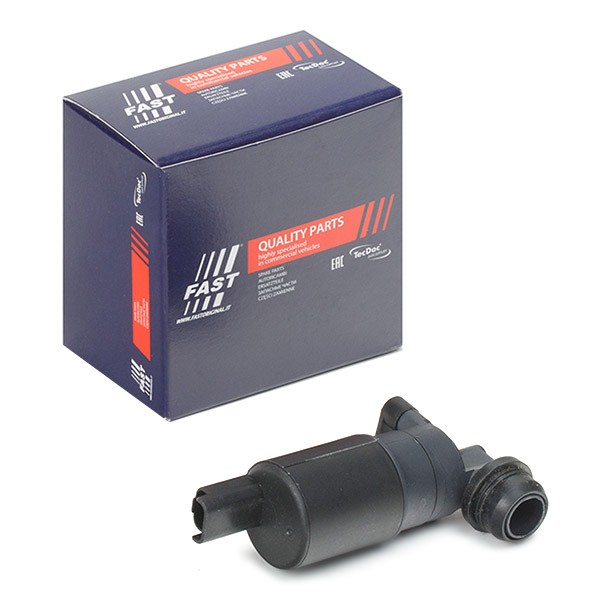 FAST FT94906: Klaasipesuvee pump, klaasipuhastus 12V, Klaasipuhastussüsteemile