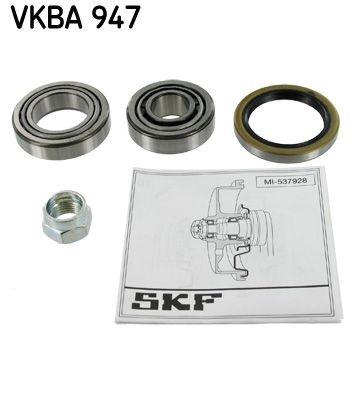 SKF VKBA 947: Rattalaagrikomplekt koos võllitihendiga