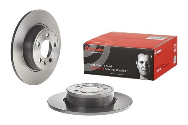 BREMBO 08.B413.21: Piduriketas Ø: 272mm, täis, Ø: 272mm, kaetud, koos kruvidega COATED DISC LINE