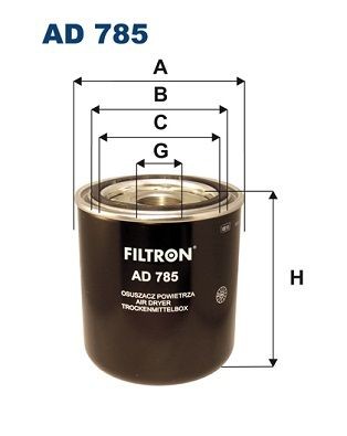 FILTRON AD 785: Essiccatore aria, Imp. aria compressa