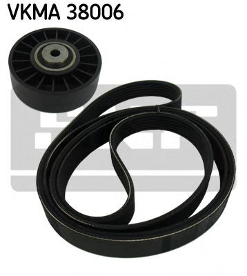 SKF VKMA 38006: Set curea transmisie cu caneluri