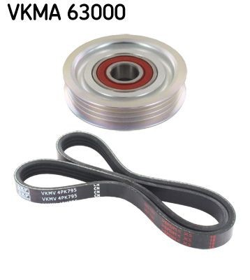SKF VKMA 63000: Set curea transmisie cu caneluri