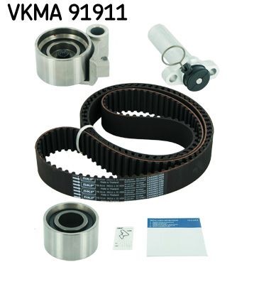 SKF VKMA 91911: Kamremssats Kuggar: 211, med spänndämpare, spännrulle
