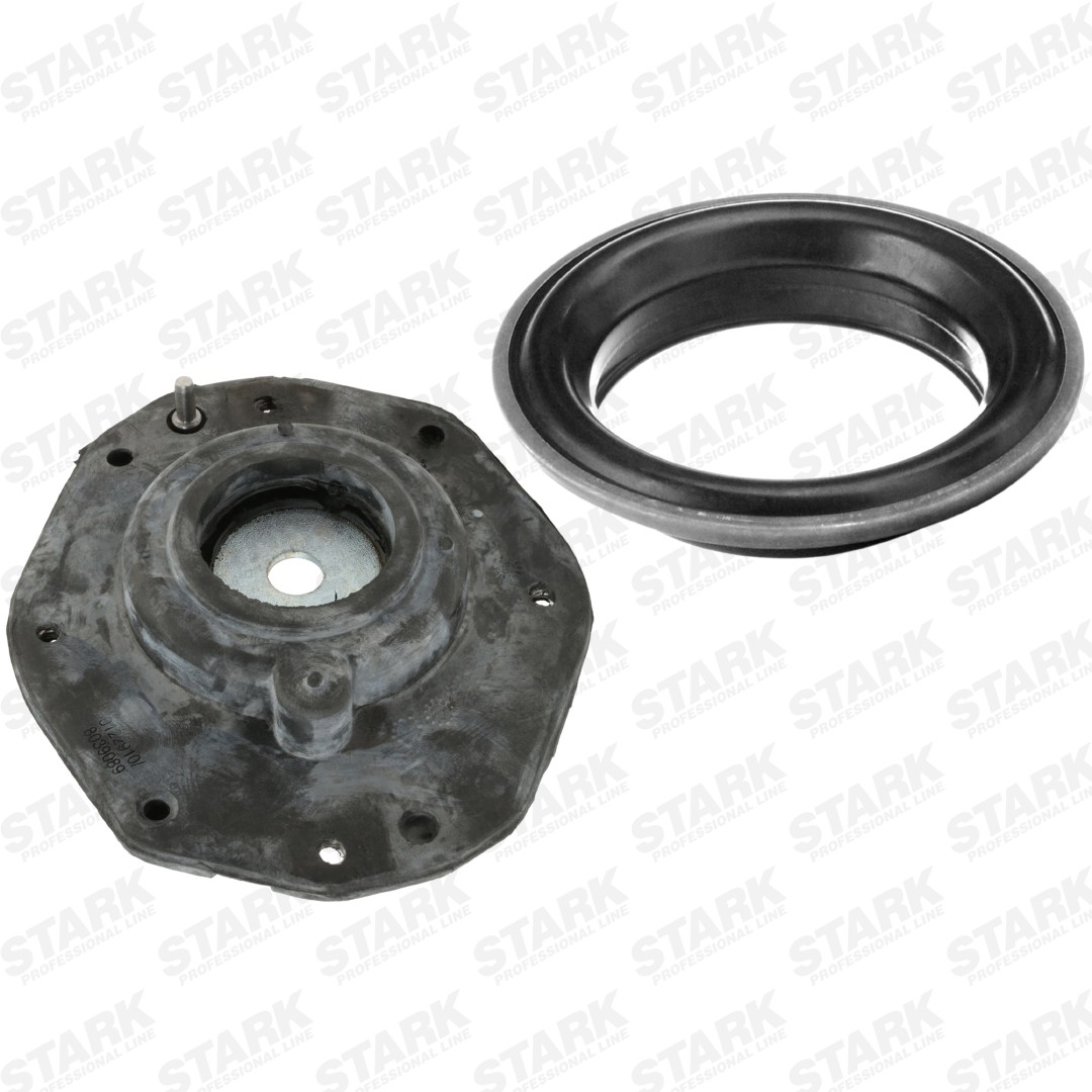 STARK SKRPK-1250010: Reparatieset, Ring voor schokbreker veerpootlager Vooras links en rechts, Met lager, Met moer, Met schroeven