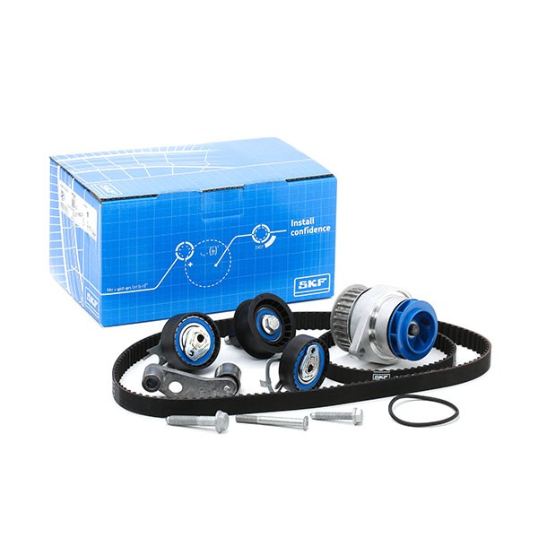 SKF VKMC 01121-2: Veepump + hammasrihmakomplekt koos tihenditega