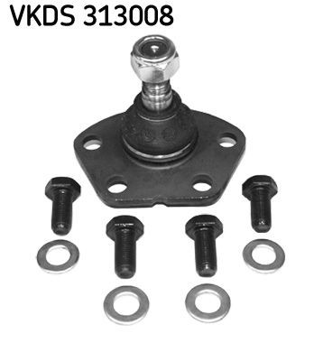 SKF VKDS 313008: Spindelled 20,8mm, med syntetiskt fett