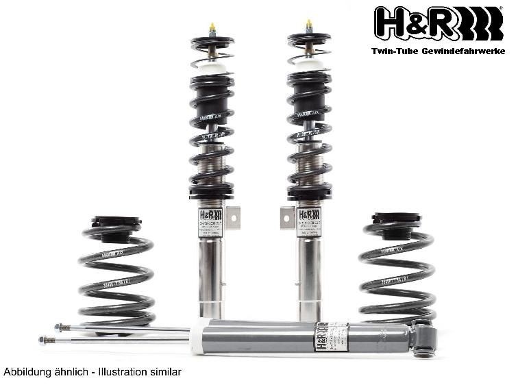 H&R 35358-1: Æassiikomplekt, vedrud / pehmendus Twin-Tube stainless coil over Esisild, Tagasild
