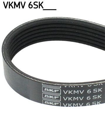 SKF VKMV 6SK1090: Soonrihm 1090mm, Ribide arv: 6