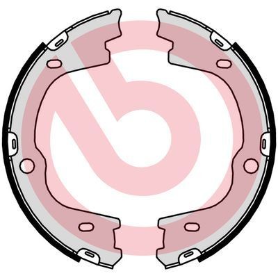 BREMBO S 30 544: Mâchoires de frein à main ESSENTIAL LINE