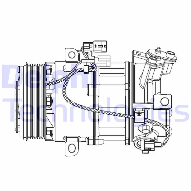 DELPHI CS20550: Compressore aria condizionata