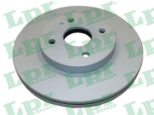 LPR M5017VR: Piduriketas TOTAL COATED Ø: 258mm, sisemine õhutus, Ø: 258mm, kaetud