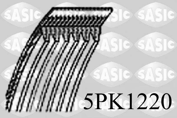 SASIC 5PK1220: Soonrihm 1220mm, Ribide arv: 5