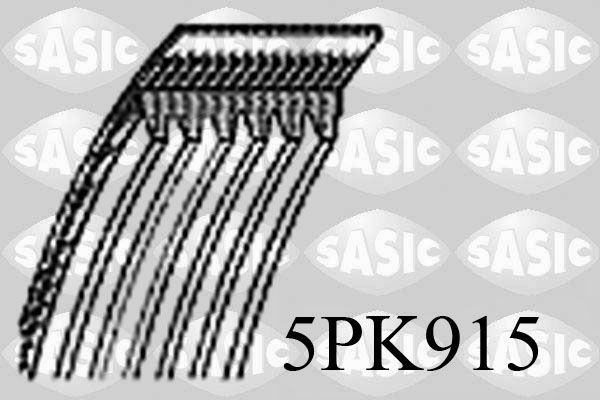 SASIC 5PK915: Soonrihm 915mm, Ribide arv: 5