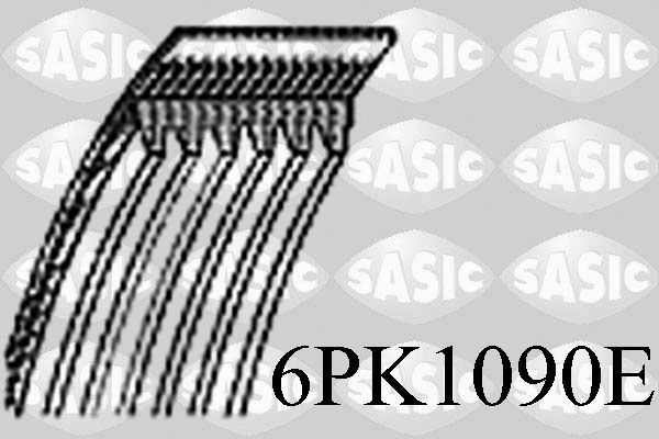 SASIC 6PK1090E: Soonrihm 1090mm, Ribide arv: 6