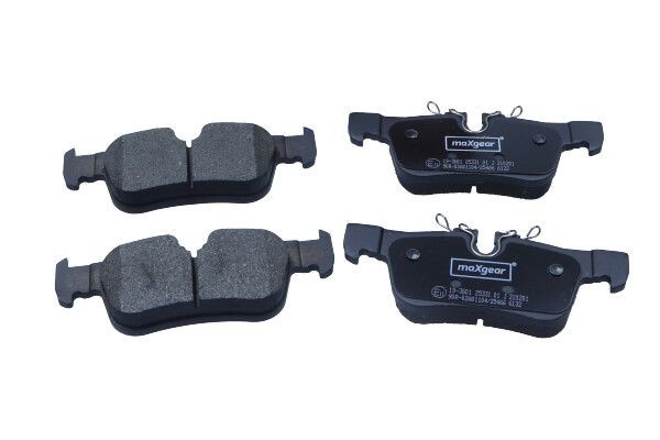MAXGEAR 19-3601: Piduriklotsid Tagasild