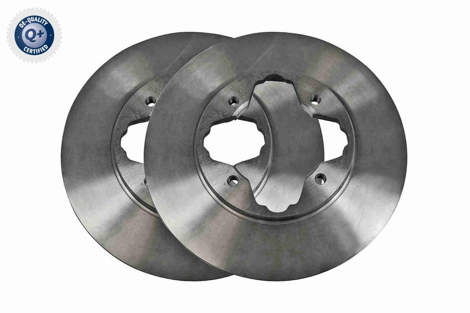 ACKOJA A26-80003: Disc de frână Q+, original equipment manufacturer quality punte fata, Ř: 260mm, ventilat, Ř: 260mm