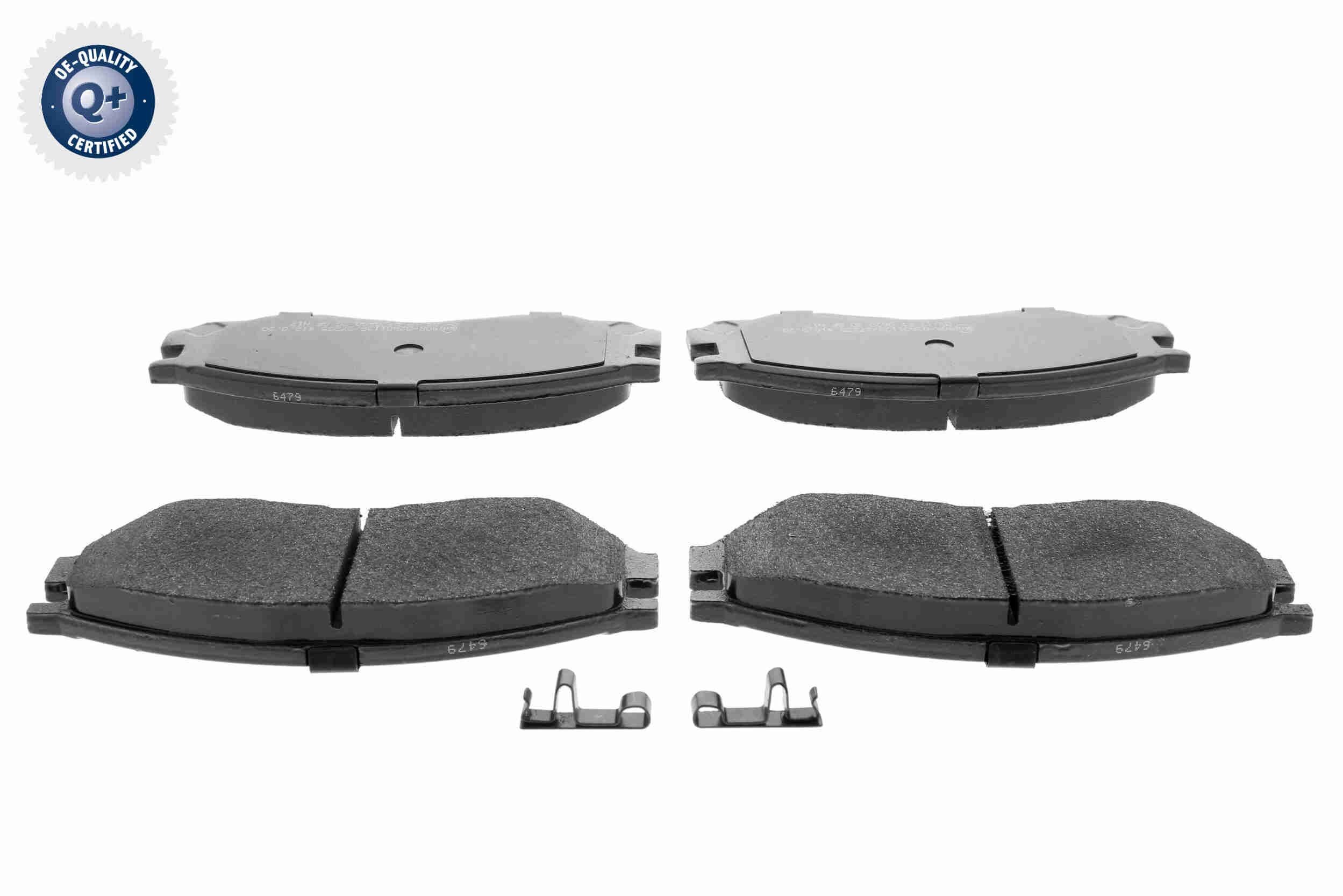 ACKOJA A37-0011: Jarrupalat, levyjarru Q+, original equipment manufacturer quality Etuakseli