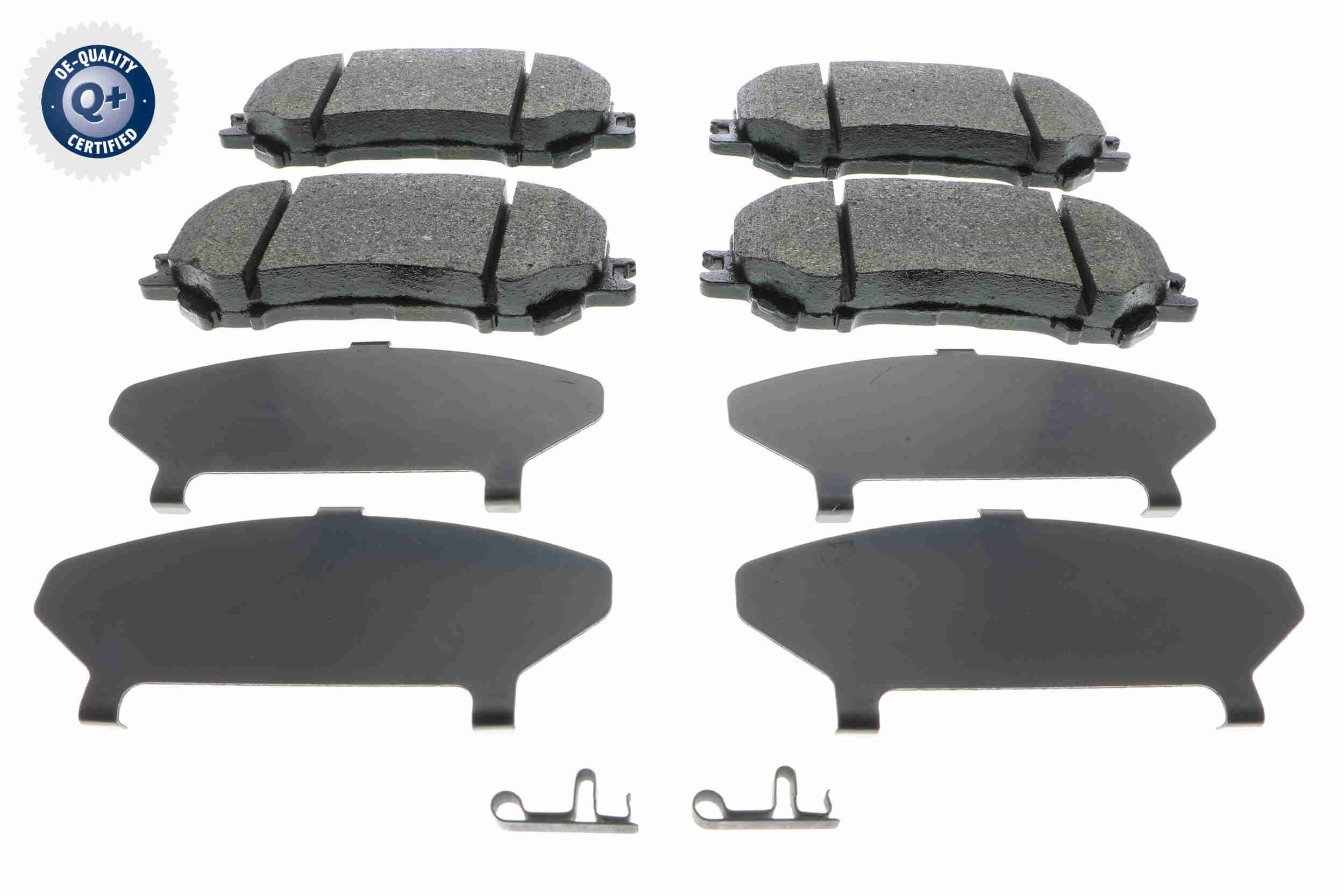 ACKOJA A38-0320: Piduriklotsid Q+, original equipment manufacturer quality Esisild