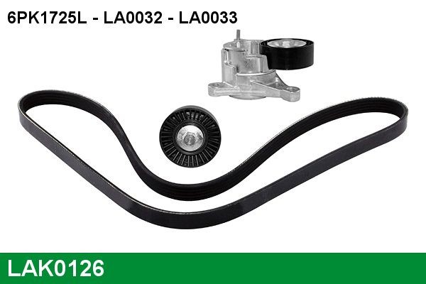 LUCAS LAK0126: Soonrihmakomplekt